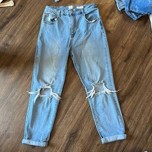 Cotton on stretch mom jeans